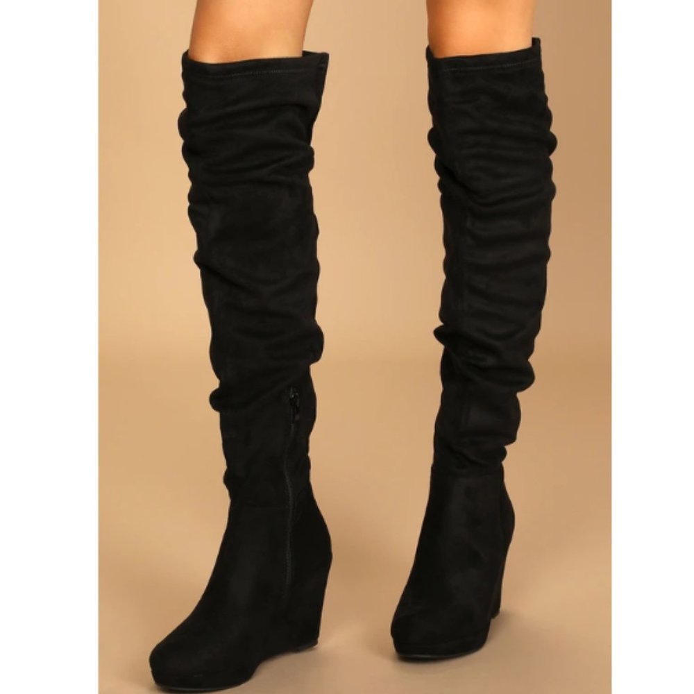 Chinese Laundry knee high boots
